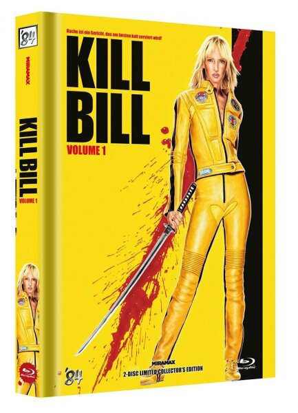 BR+DVD Kill Bill Vol. 1 - 2-Disc Limited Collectors Edition Mediabook (Cover E) - limitiert auf 300 Stück