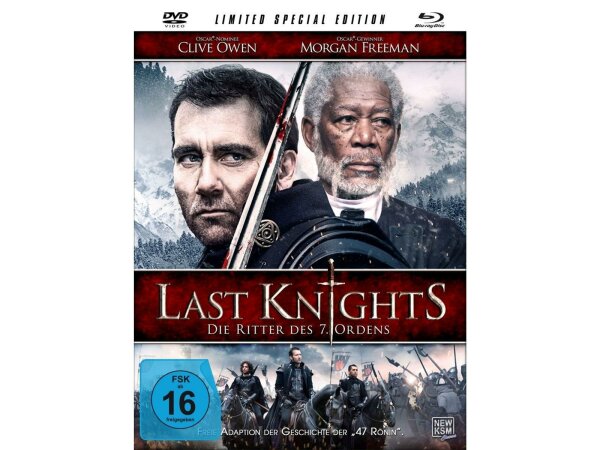BR+DVD Last Knights - Die Ritter des 7. Ordens - 2-Disc Mediabook